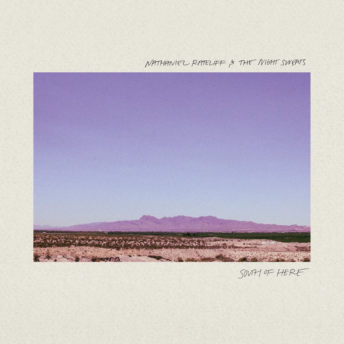 Nathaniel Rateliff & The Night Sweats – South of Here vinyl record cover
