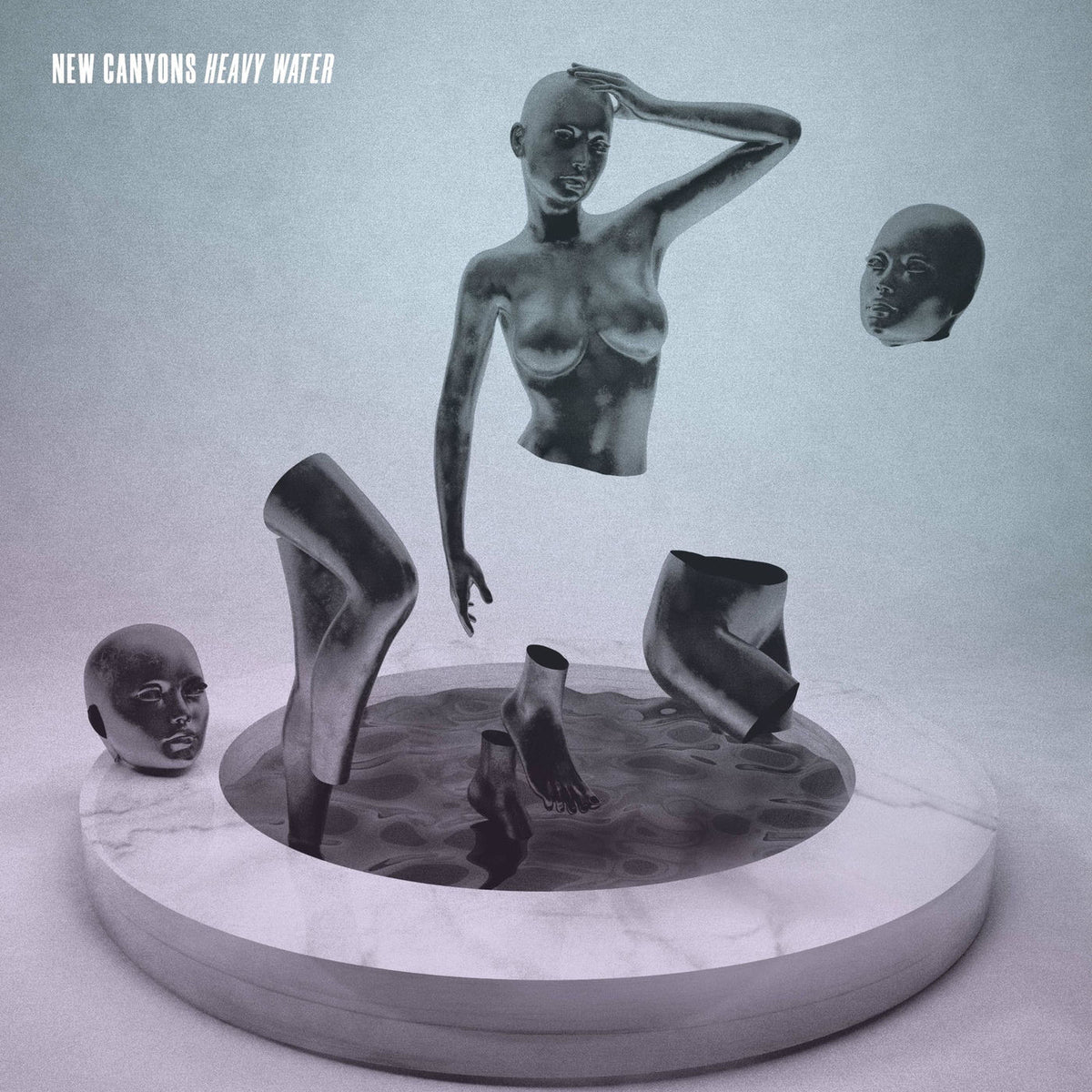 New Canyons – Heavy Water vinyl record cover