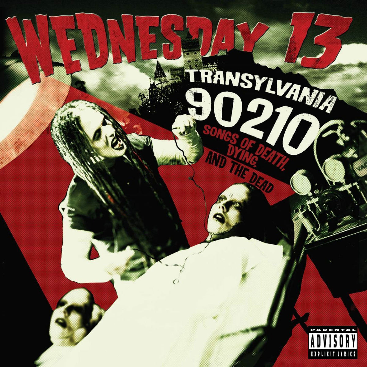 Wednesday 13 – Transylvania 90210 vinyl record cover