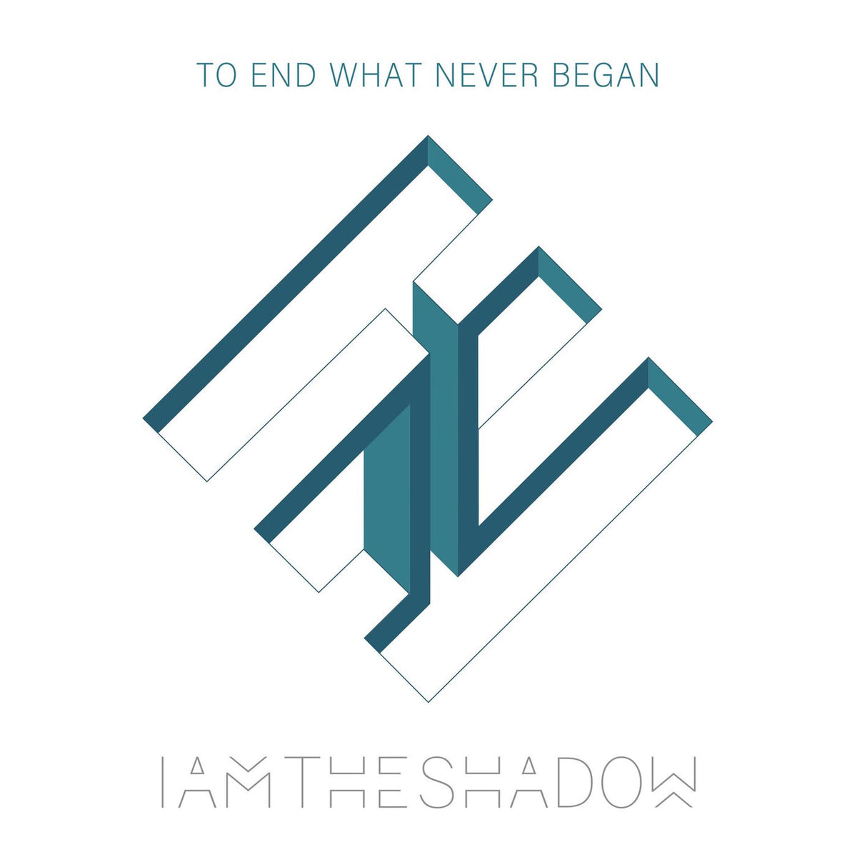 Iamtheshadow – To End What Never Began vinyl record cover