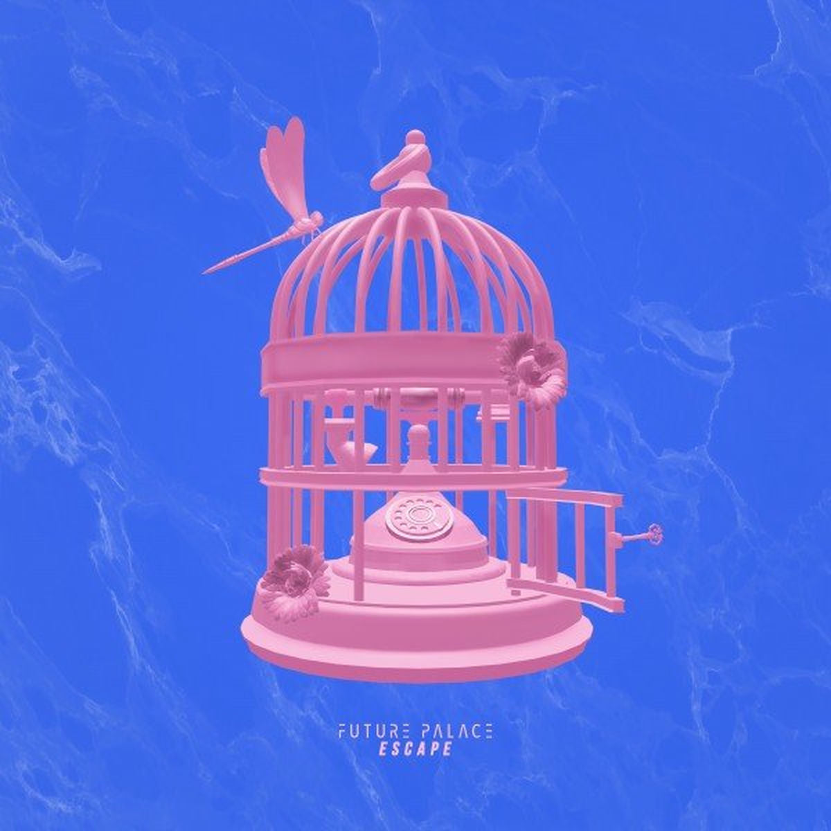 Future Palace – Escape (Rose/Blue Split Vinyl) vinyl record cover