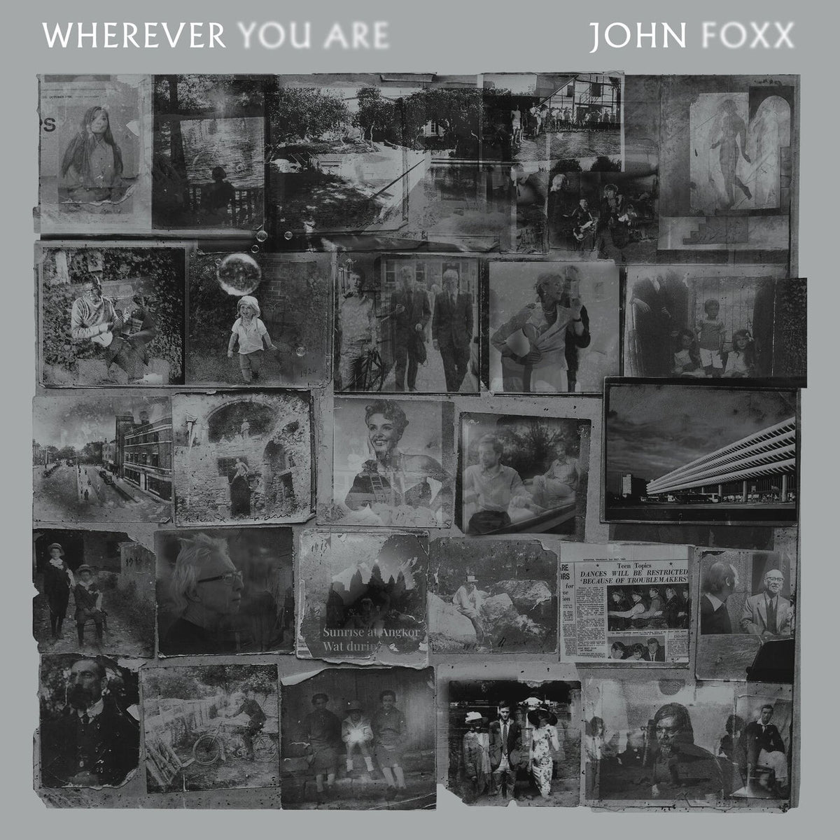 John Foxx – Wherever You Are vinyl cover