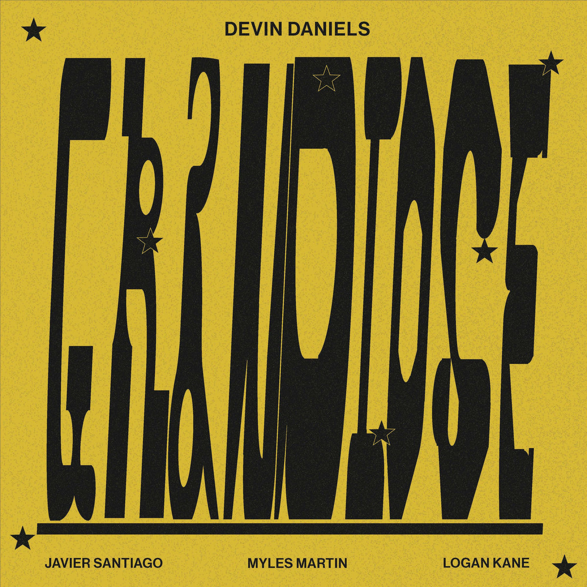 Devin Daniels – Grandiose vinyl record cover