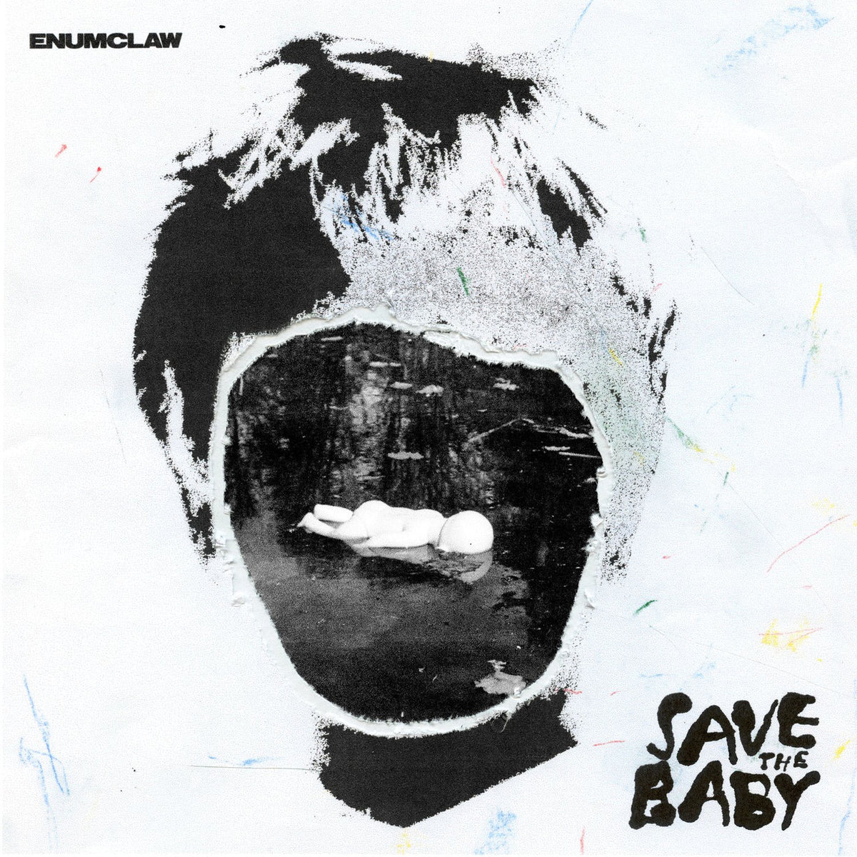 Enumclaw – Save The Baby (Butterbean Coloured Vinyl) vinyl record cover