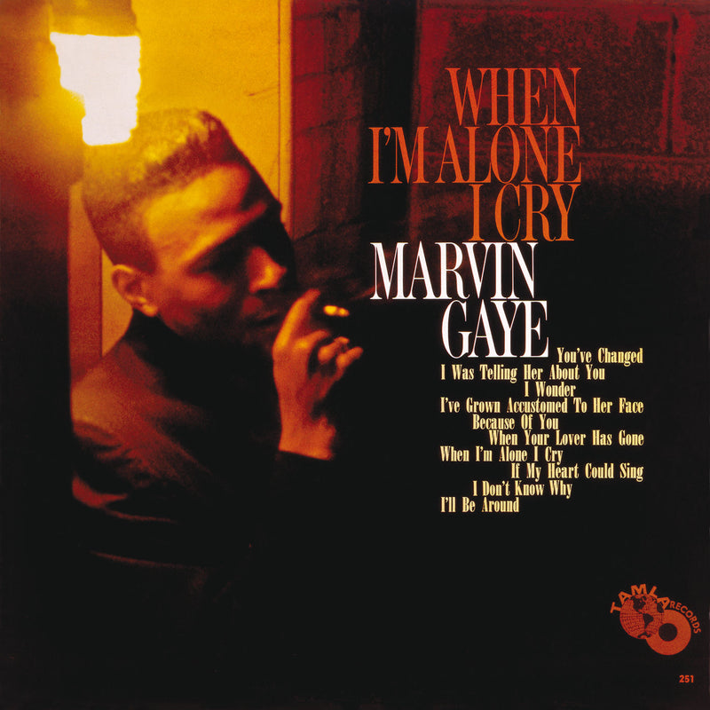 Marvin Gaye – When I'm Alone I Cry vinyl record cover