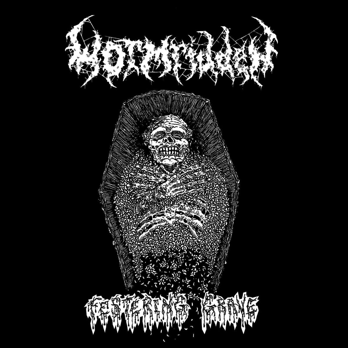 Wormridden – Festering Grave vinyl cover