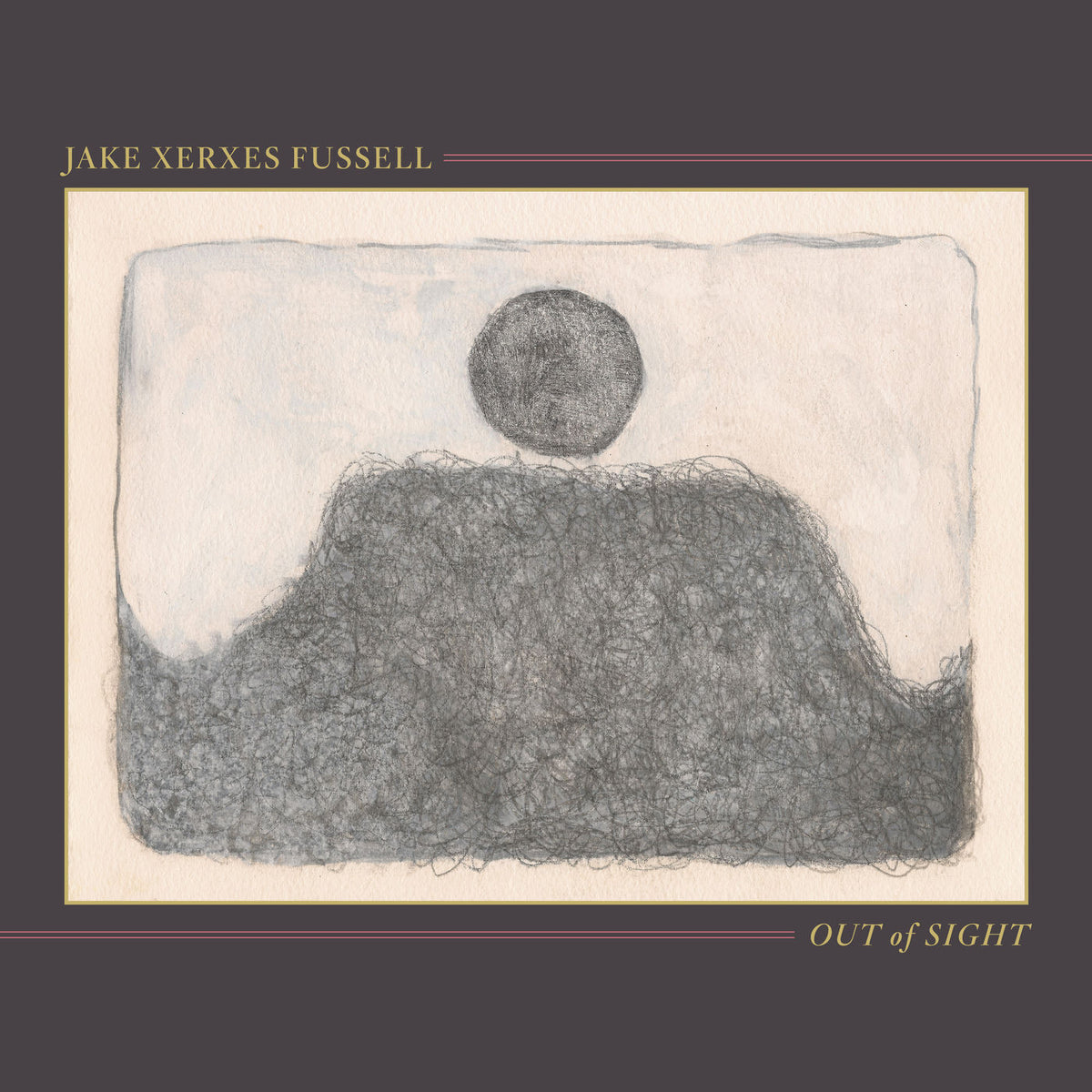 Jake Xerxes Fussell – Out of Sight vinyl cover