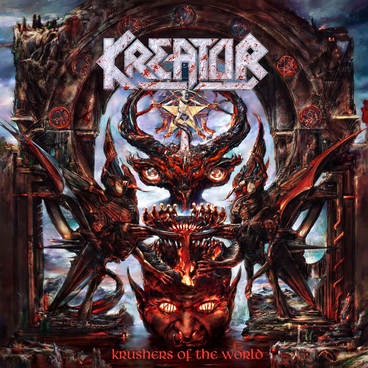 Kreator – Krushers of the World vinyl record cover