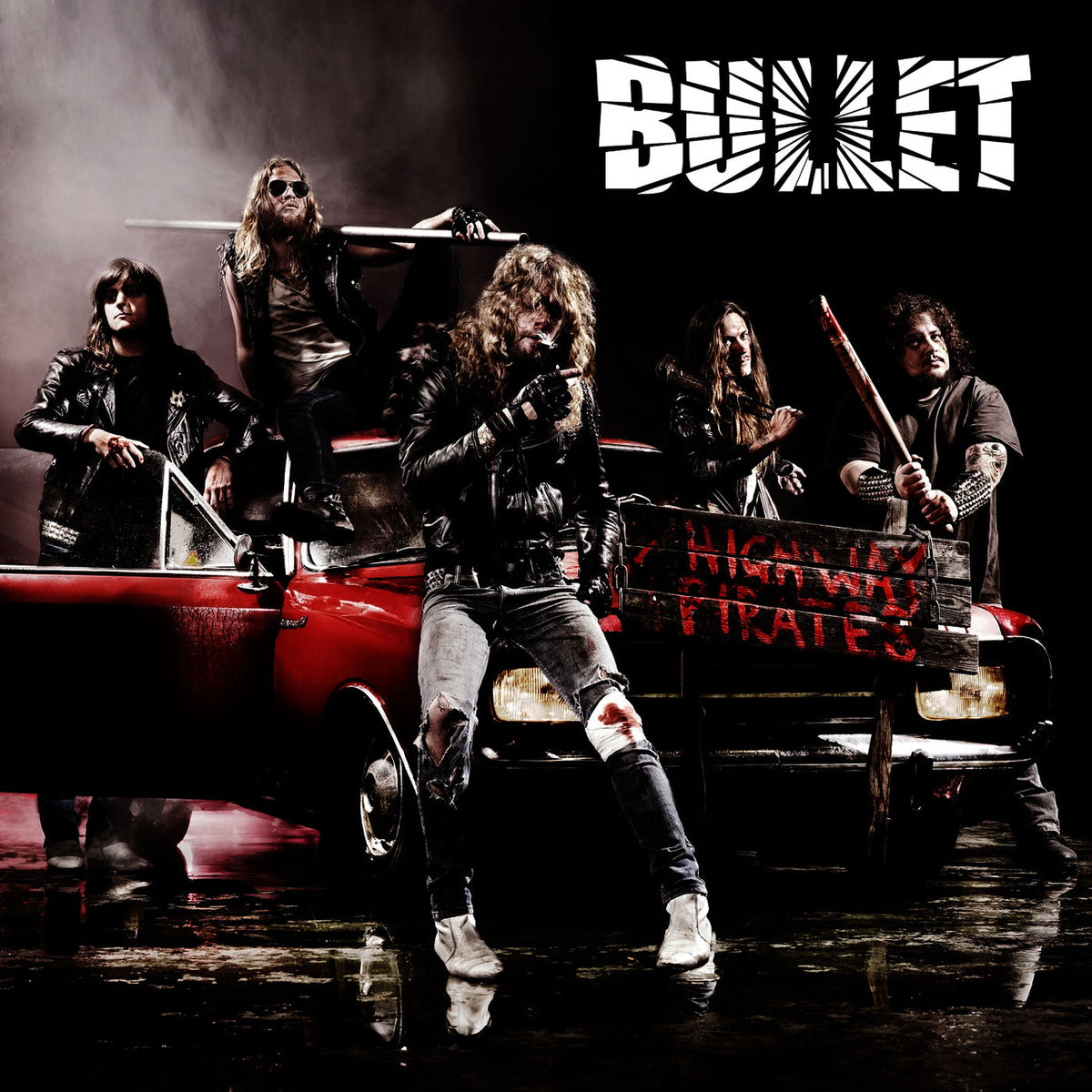 Bullet – Highway Pirates vinyl record cover