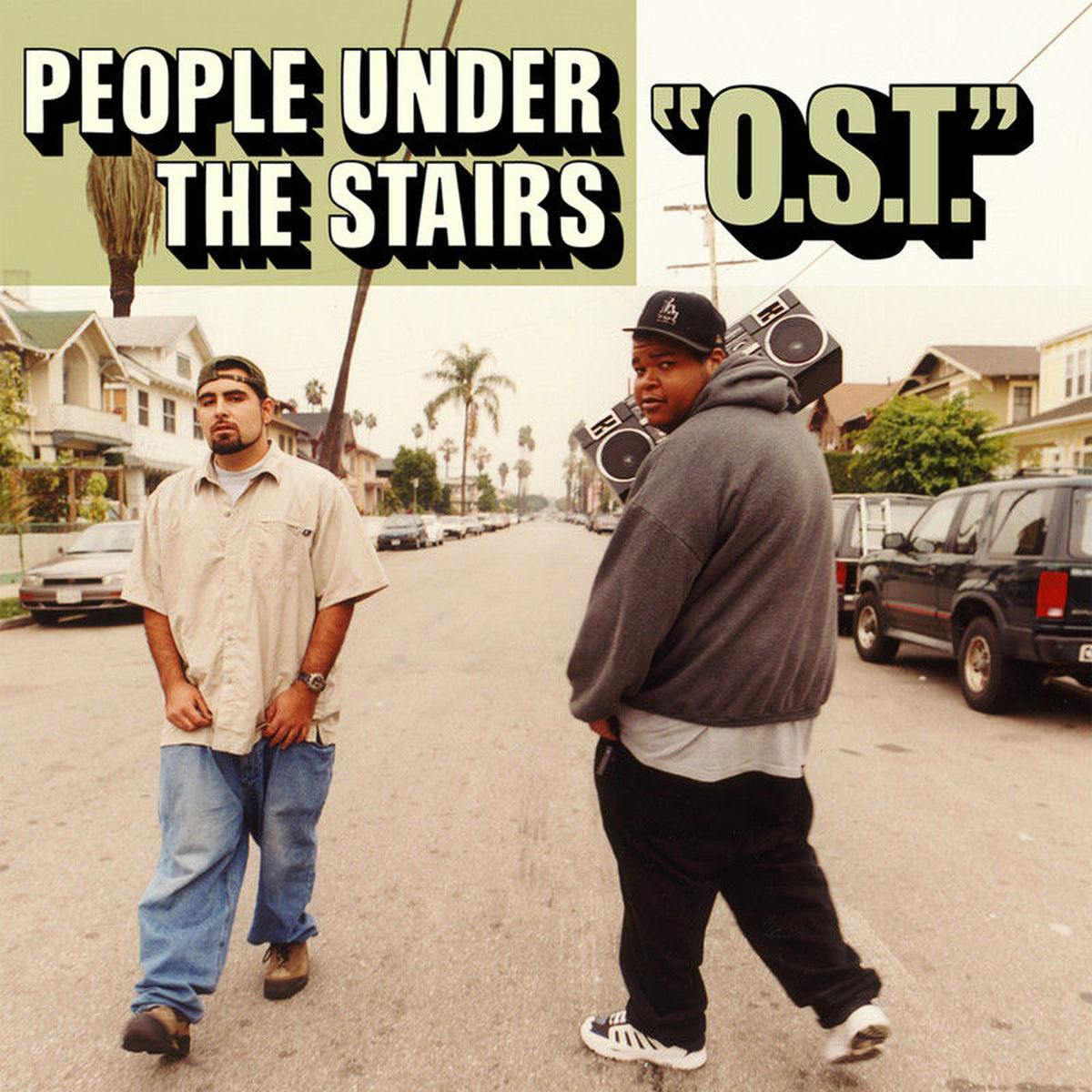 People Under The Stairs – O.S.T. vinyl record cover