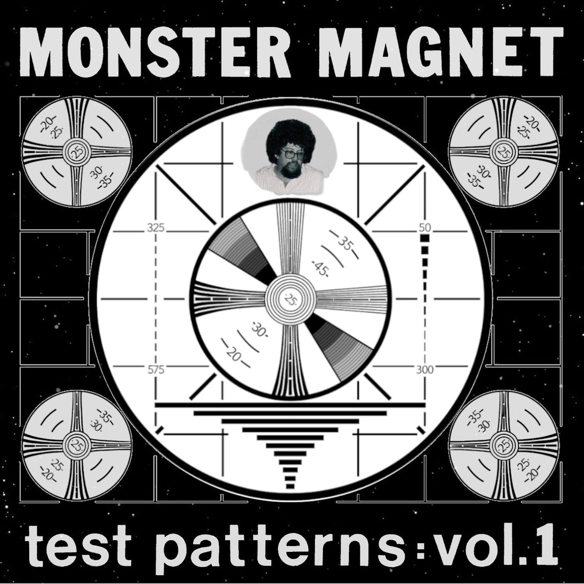 Monster Magnet – Test Patterns : Vol. 1 vinyl cover