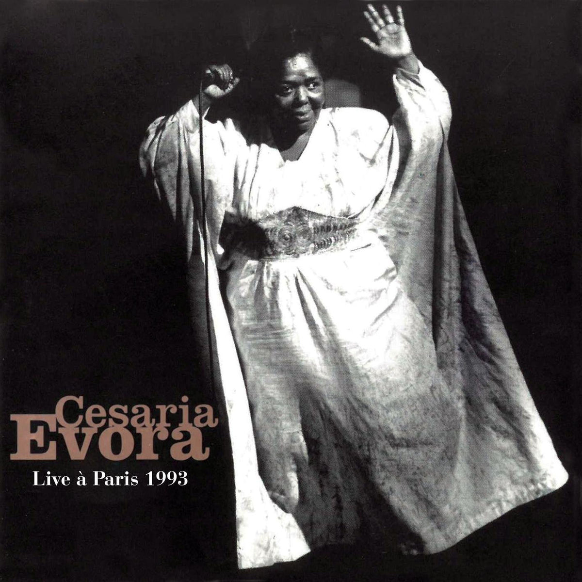 Cesária Évora – Live à Paris 1993 vinyl cover