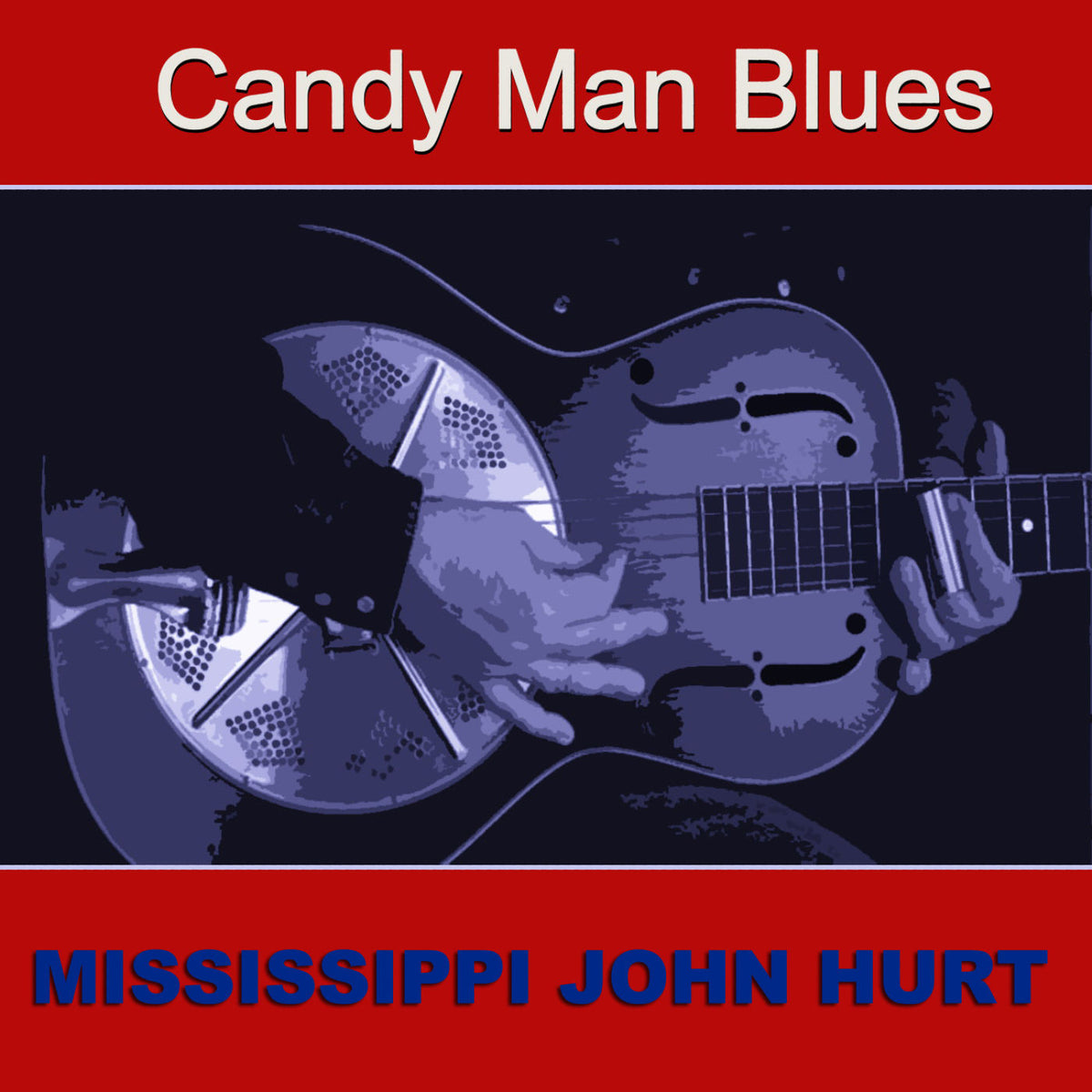 Mississippi John Hurt – Candy Man Blues vinyl cover