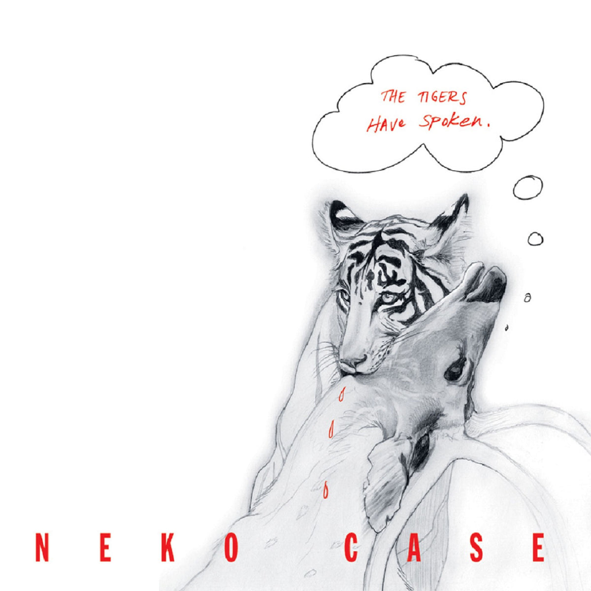 Neko Case – The Tigers Have Spoken vinyl cover