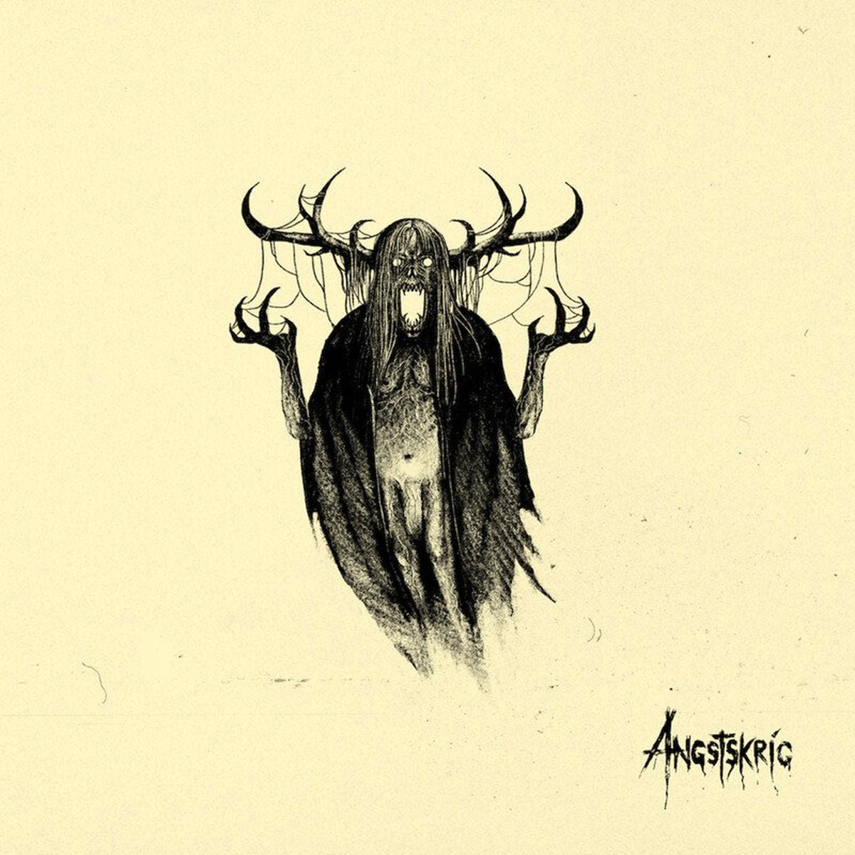 Angstskrig – Angstkrig vinyl record cover