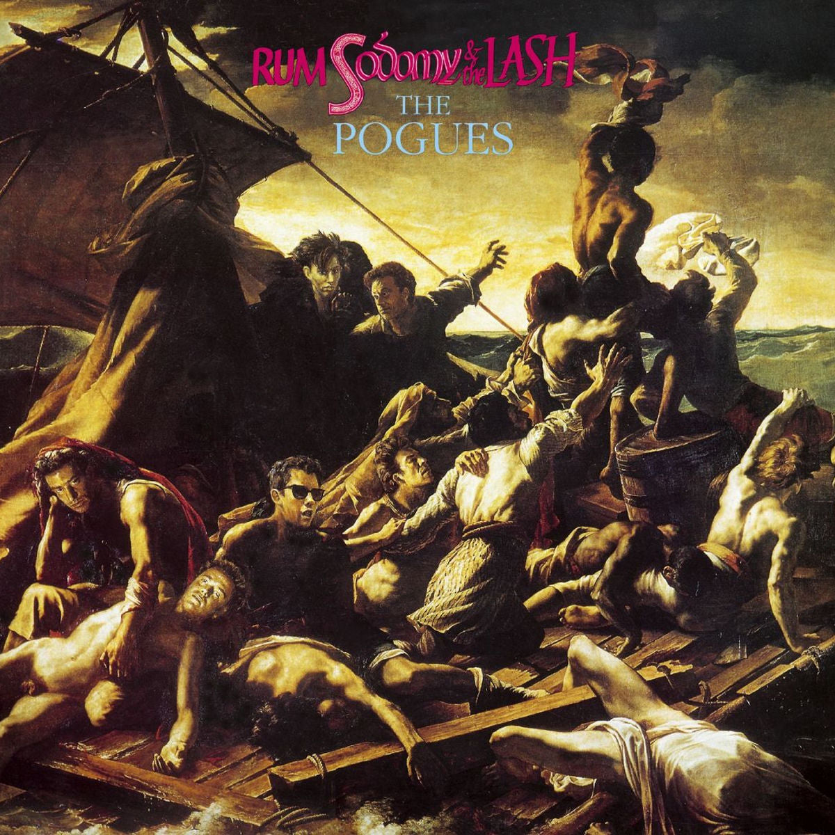 The Pogues – Rum Sodomy & The Lash (40th Ann Ed) [Marbled Vinyl Ltd Ed] (2LP) by Pogues,The (Coloured Vinyl / 2LP) vinyl record cover