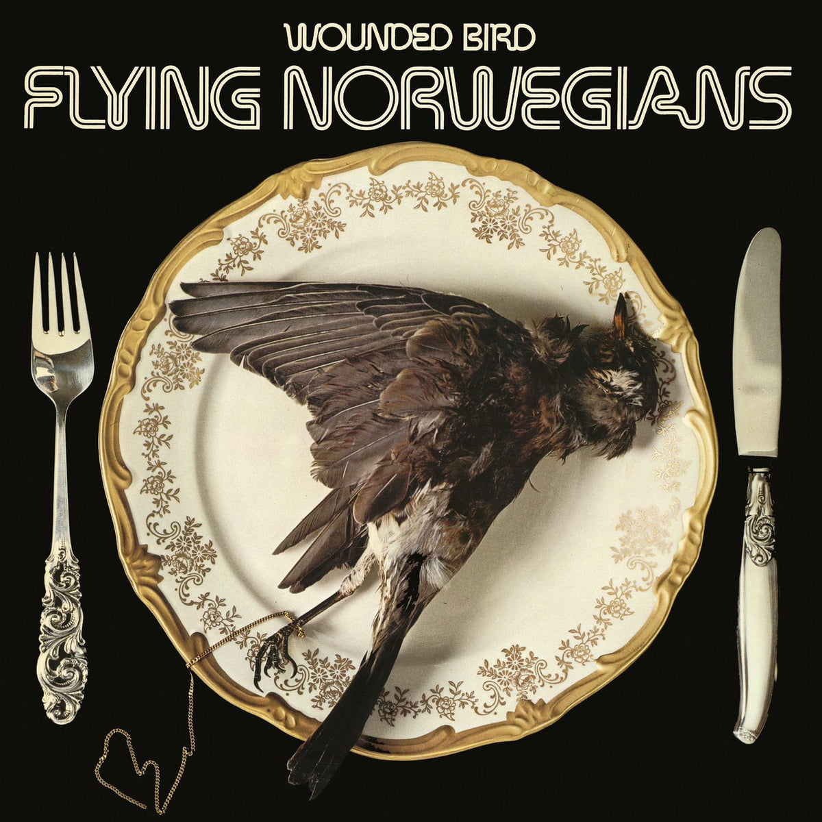 Flying Norwegians – Wounded Bird vinyl record cover
