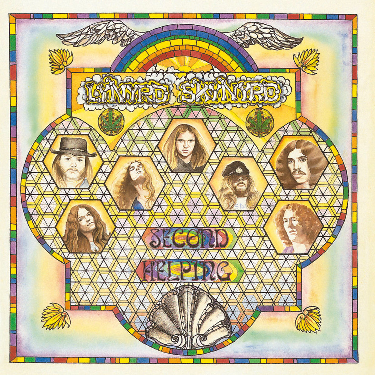 Lynyrd Skynyrd – Second Helping (Yellow Vinyl) vinyl record cover