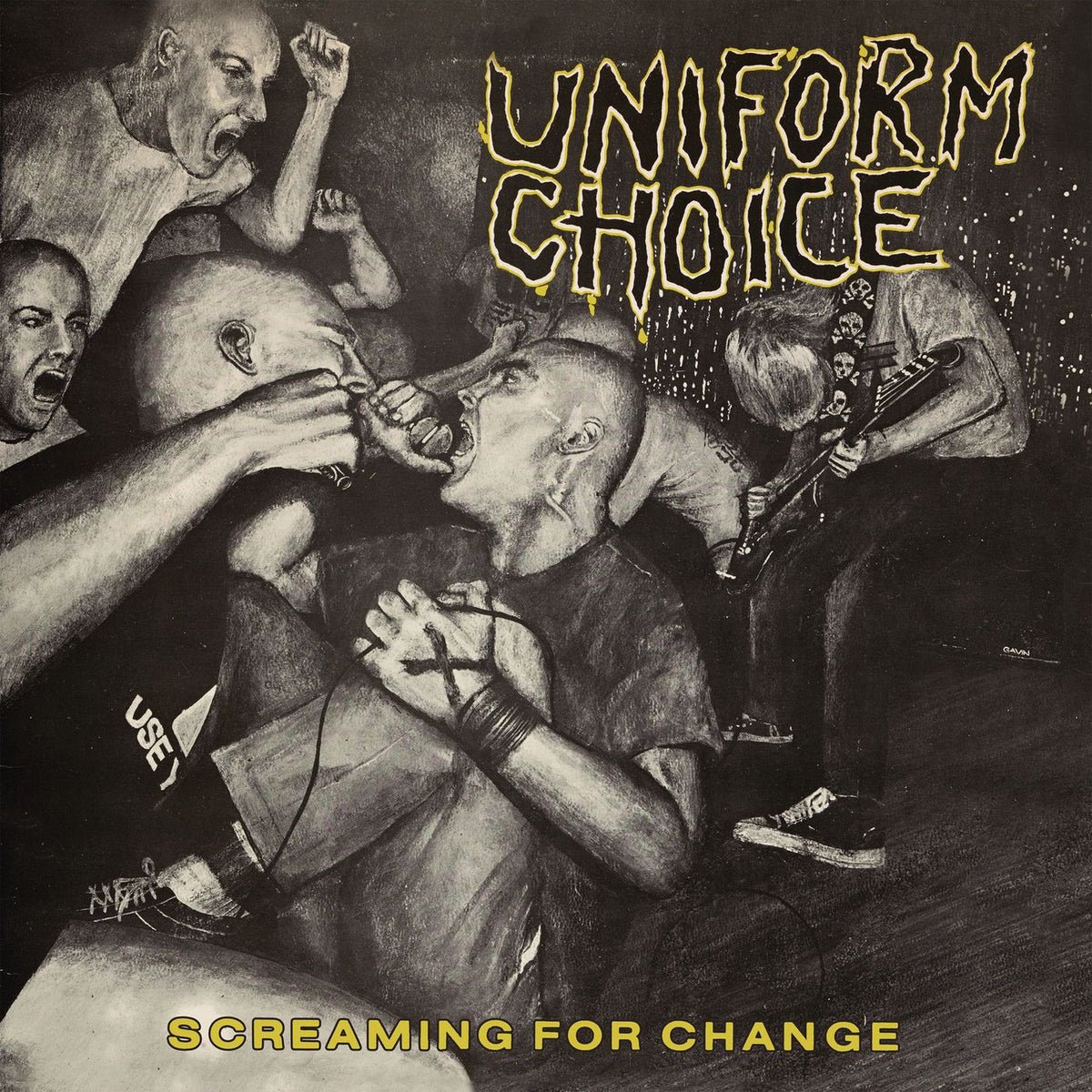 Uniform Choice – Screaming For Change vinyl record cover