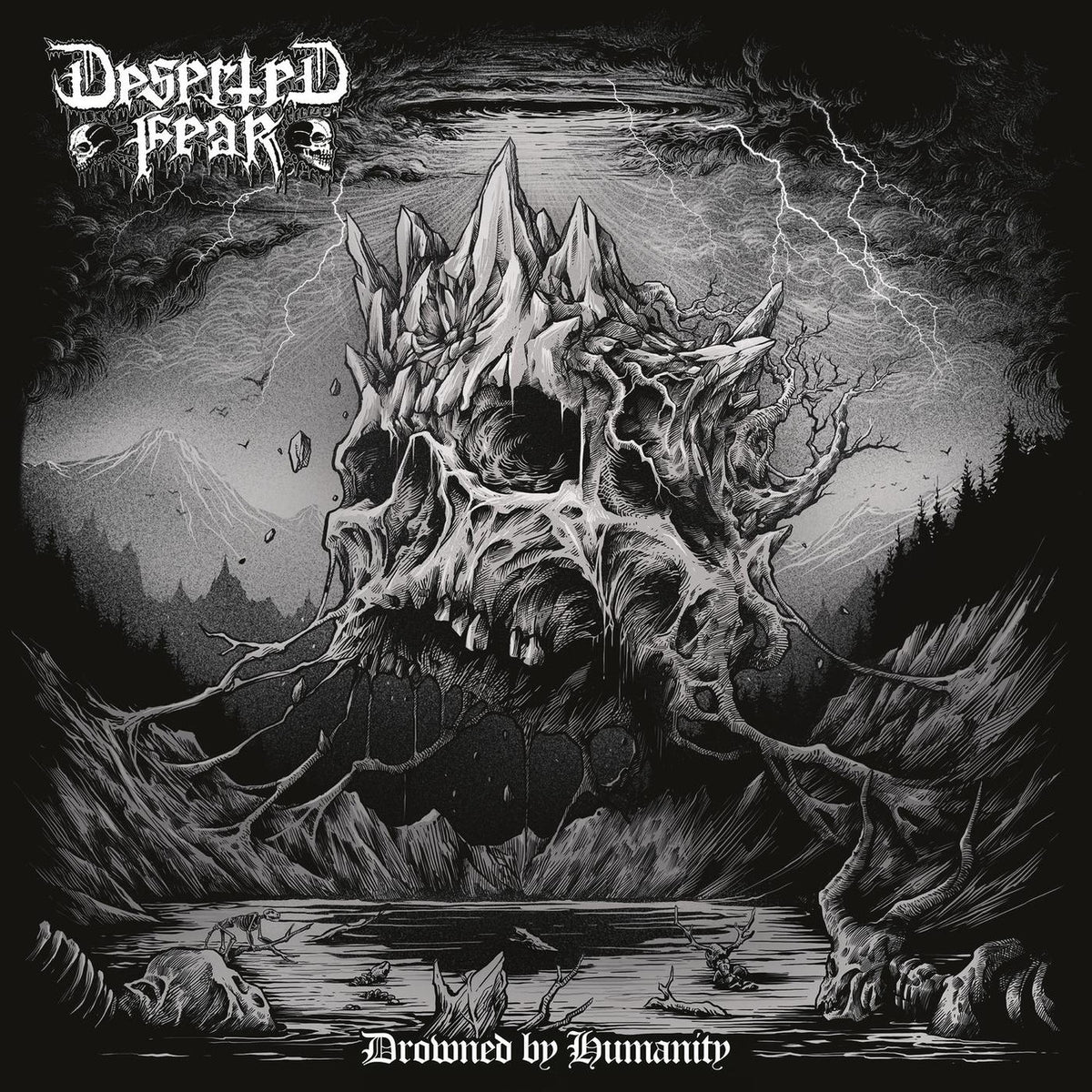 Deserted Fear – Drowned By Humanity (Bonus Tracks Version) vinyl cover