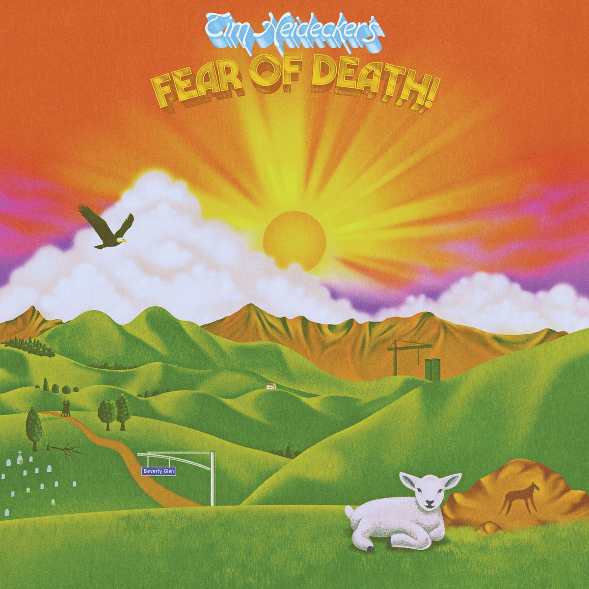 Tim Heidecker – Fear of Death vinyl cover