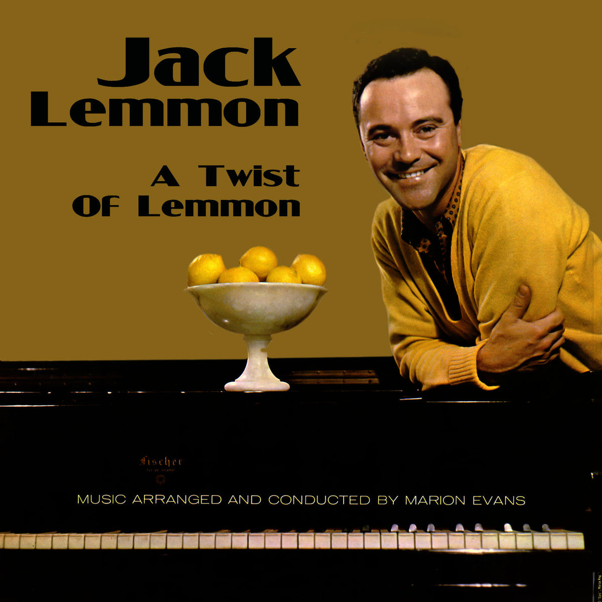 Jack Lemmon – A Twist of Lemmon vinyl record cover