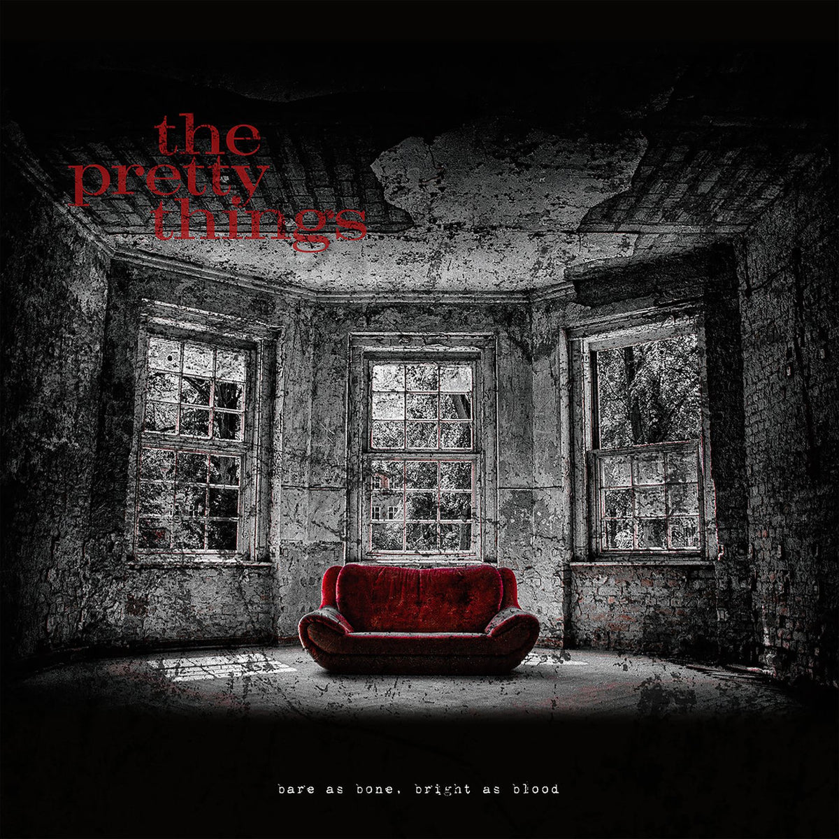 The Pretty Things – Bare as Bone, Bright as Blood vinyl cover