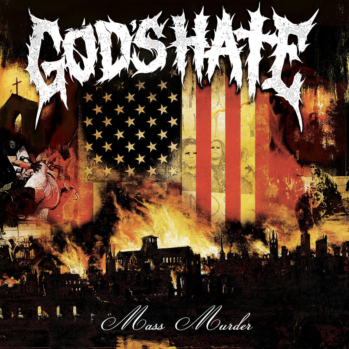 GodS Hate – Mass Murder vinyl record cover
