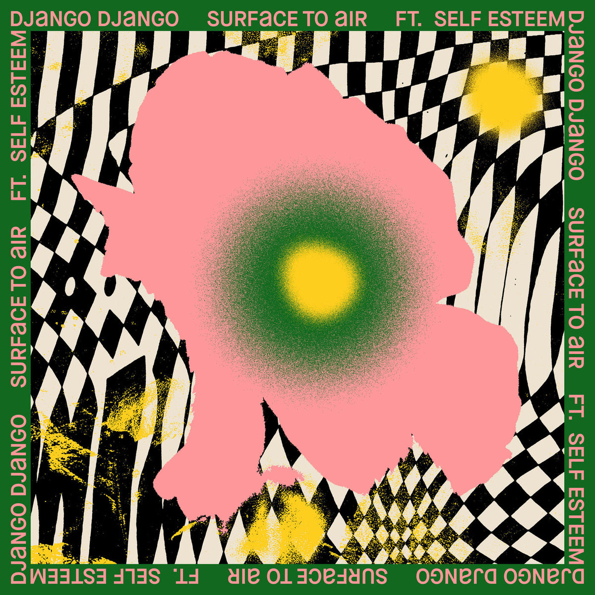Django Django – Surface to Air (feat. Self Esteem) [Remixes] vinyl cover