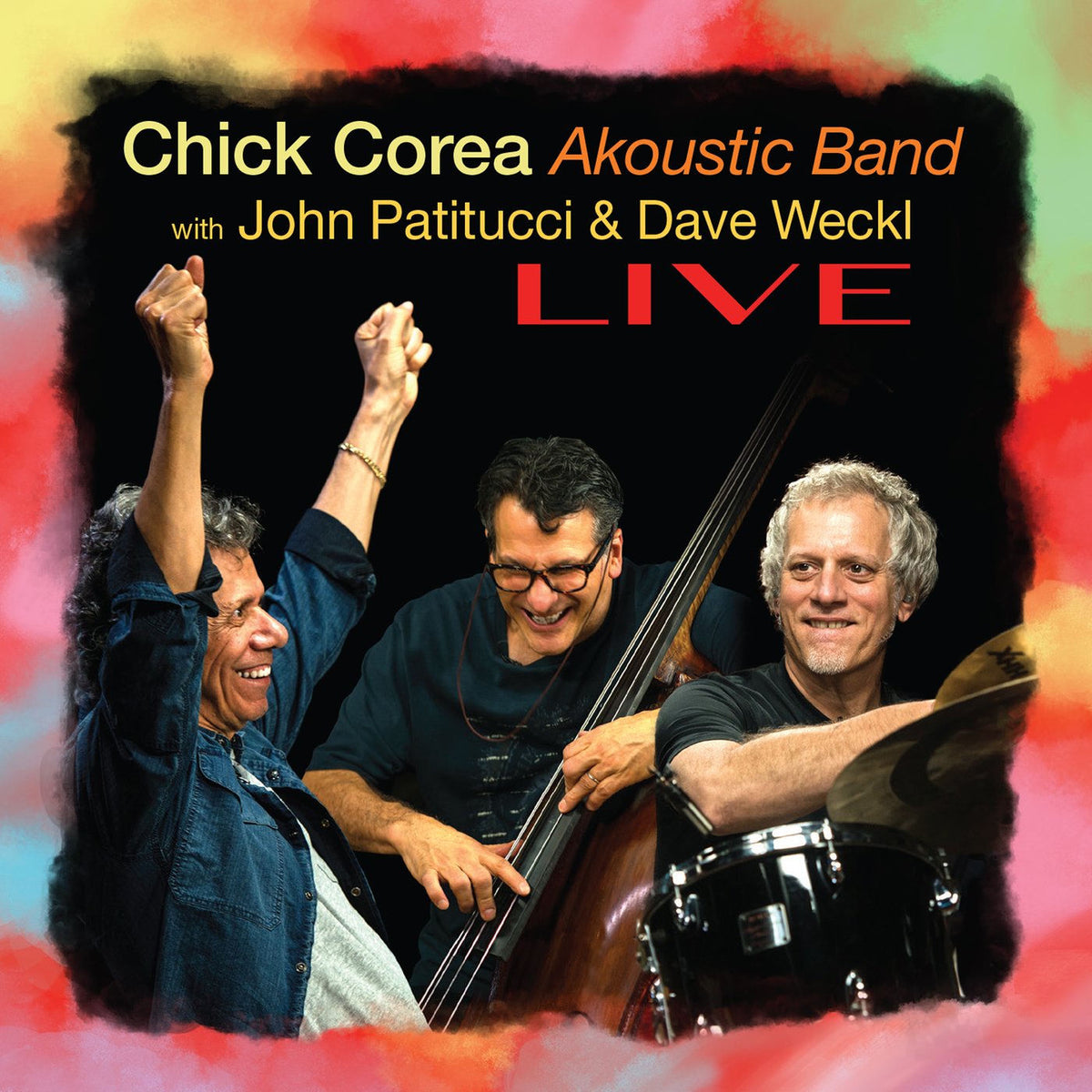 Chick Corea Akoustic Band – LIVE vinyl record cover
