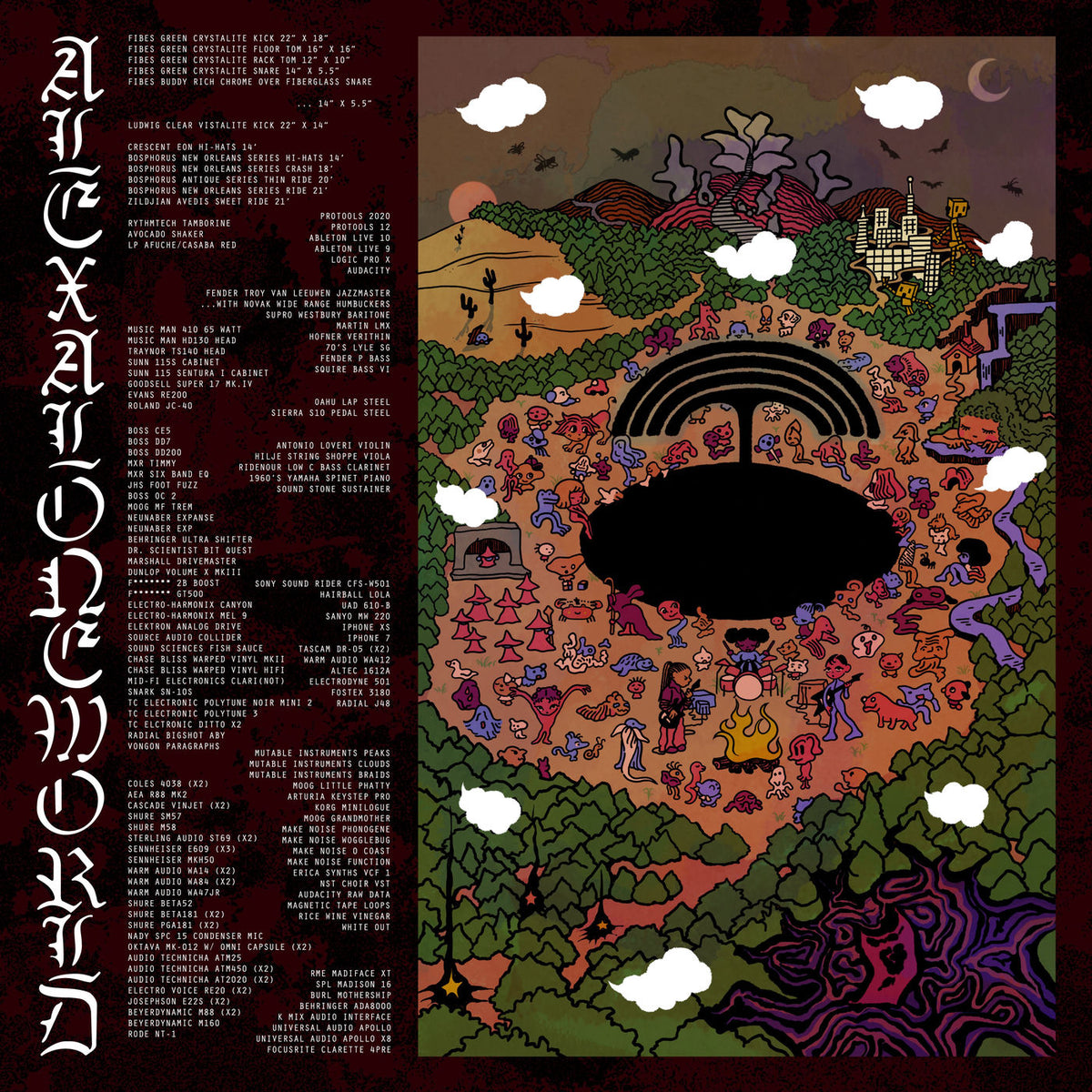 Alexalone – Alexaloneworld vinyl record cover