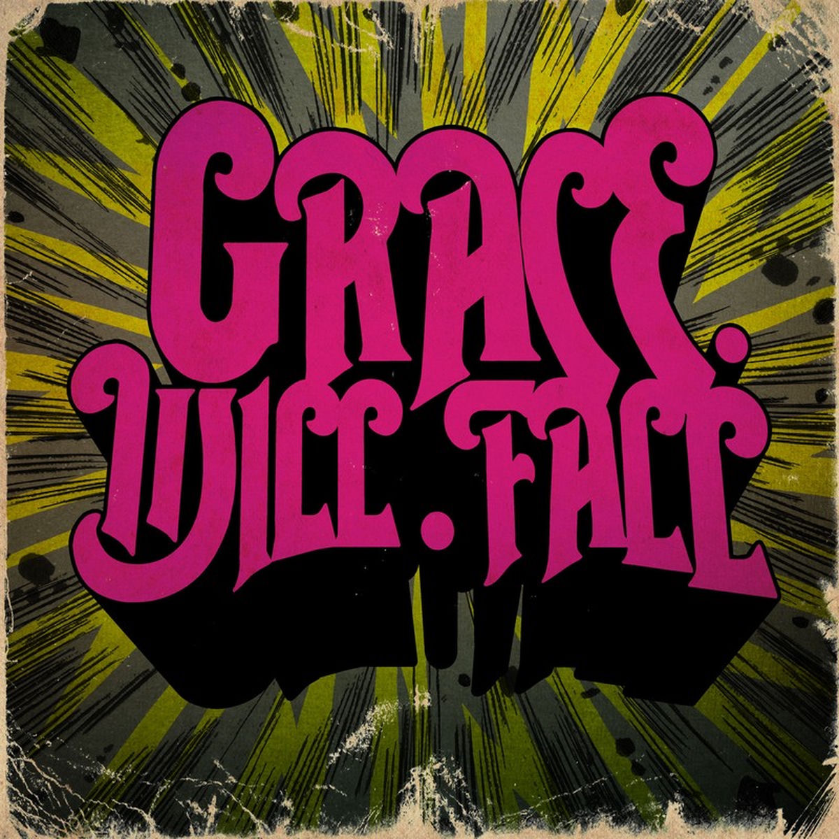 Grace Will Fall – No Rush vinyl record cover