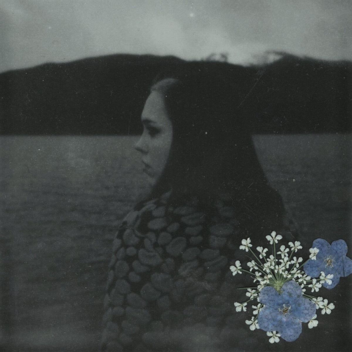 Soccer Mommy – Evergreen (Sky Blue Marble Vinyl) (Indies) (Coloured Vinyl) vinyl record cover
