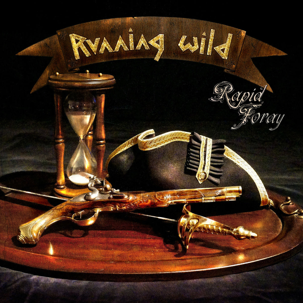 Running Wild – Rapid Foray vinyl record cover