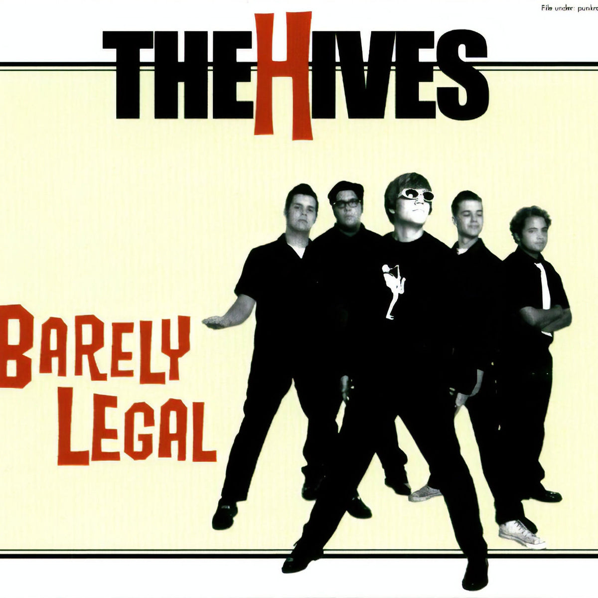 The Hives – Barely Legal vinyl cover