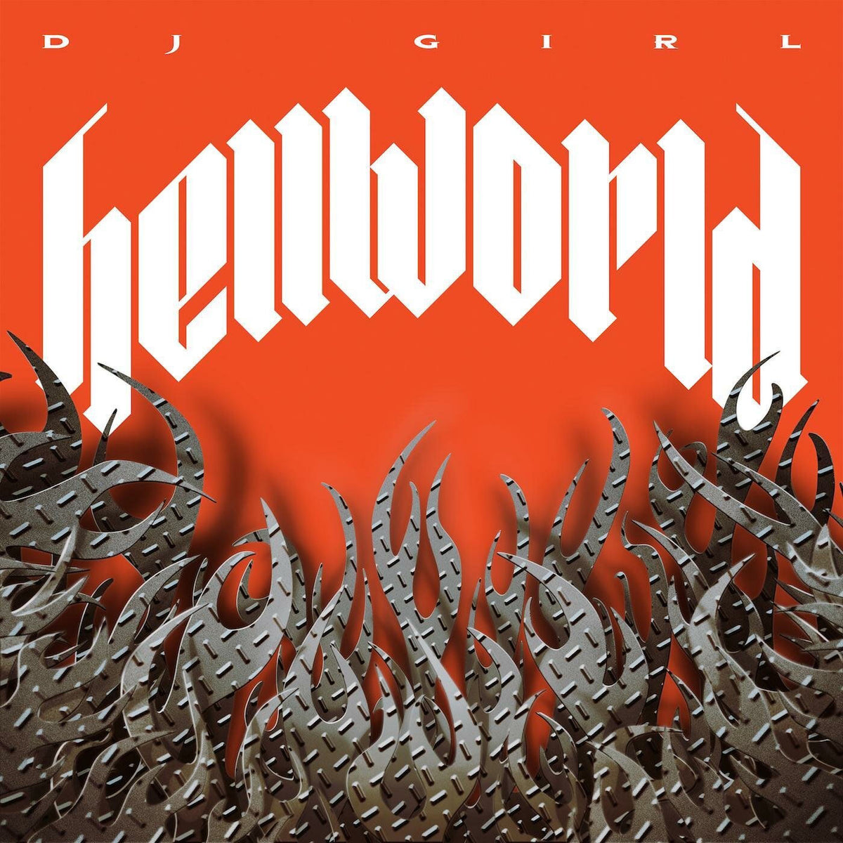 DJ Girl – Hellworld vinyl record cover