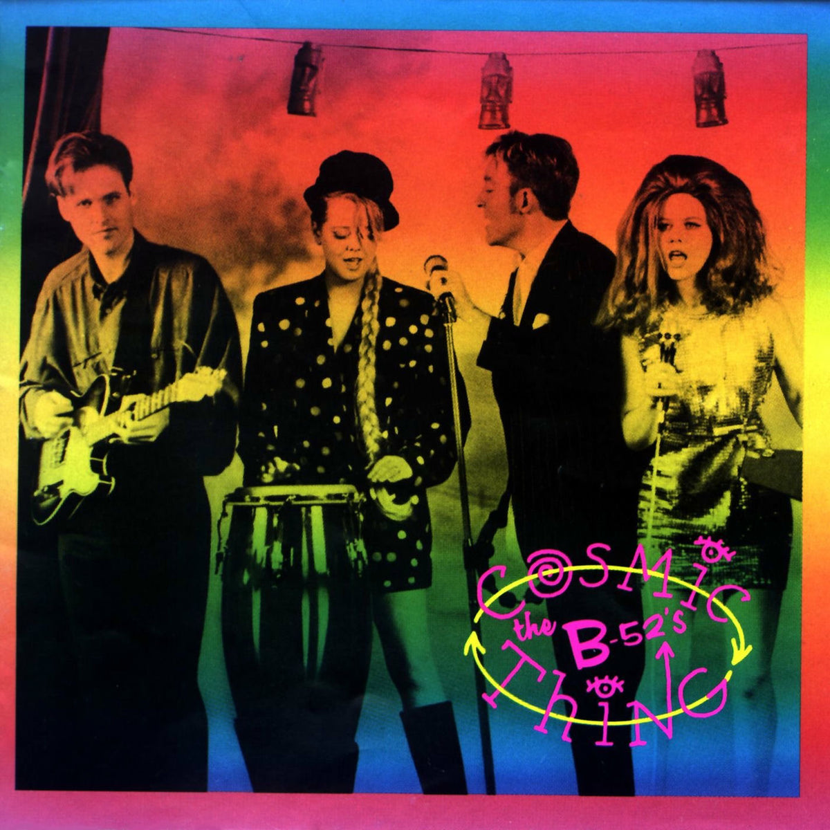 The B-52's – Cosmic Thing vinyl record cover