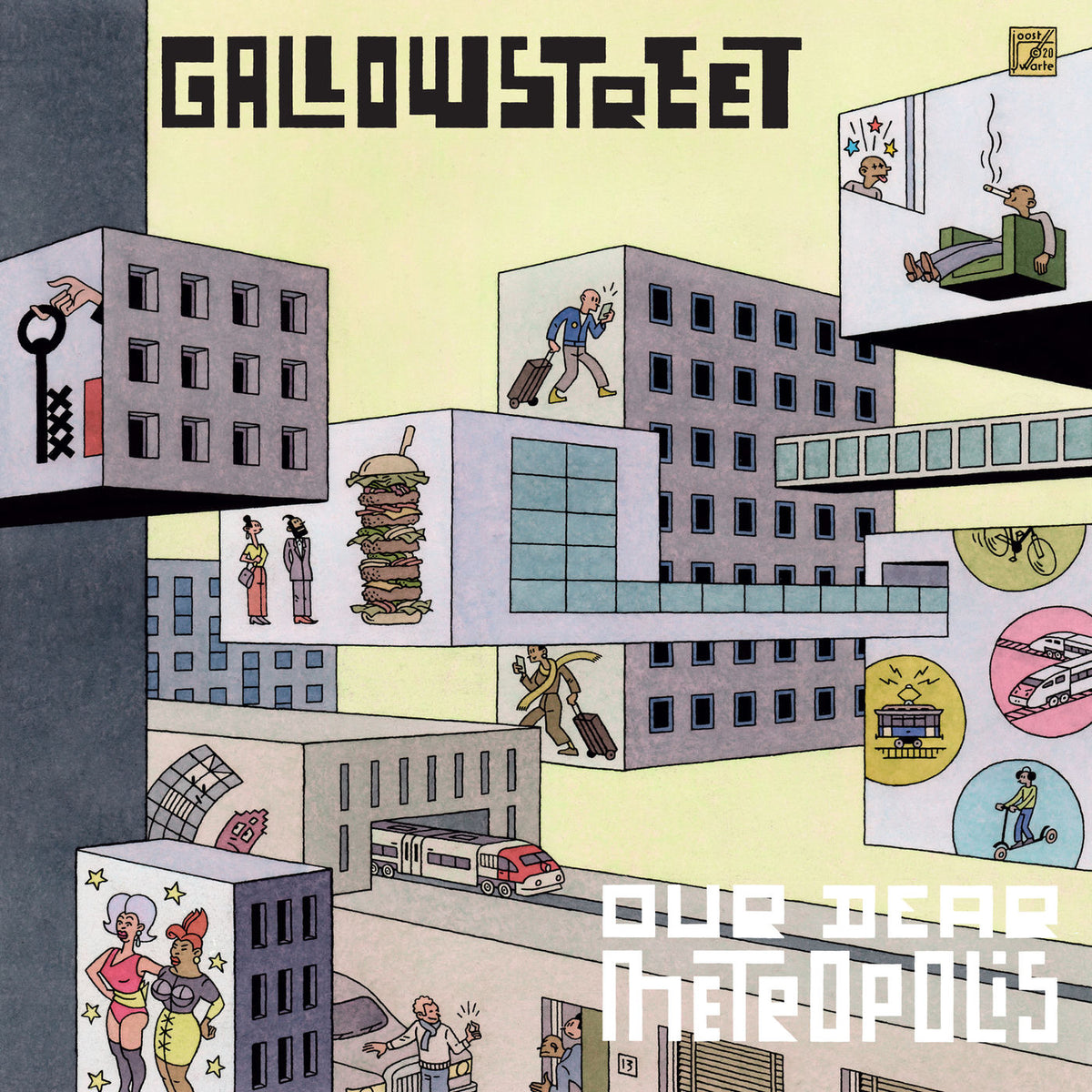Gallowstreet – Our Dear Metropolis vinyl record cover