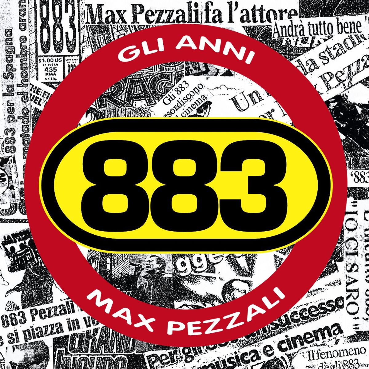 883 – Gli Anni vinyl record cover