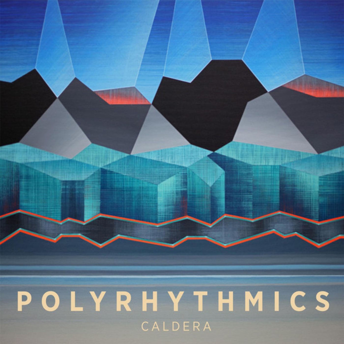 Polyrhythmics – Caldera vinyl record cover