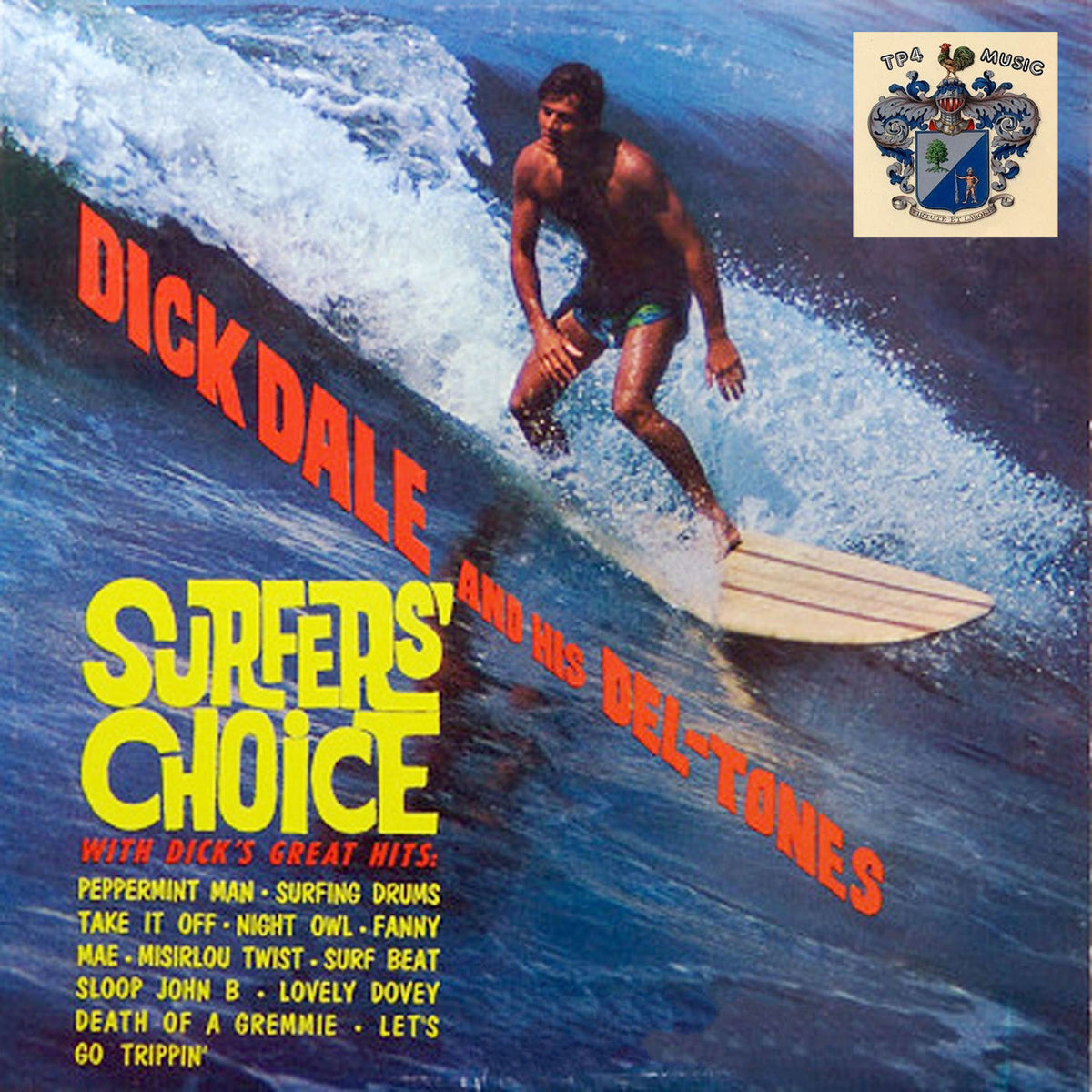 Dick Dale – Surfer's Choice vinyl cover