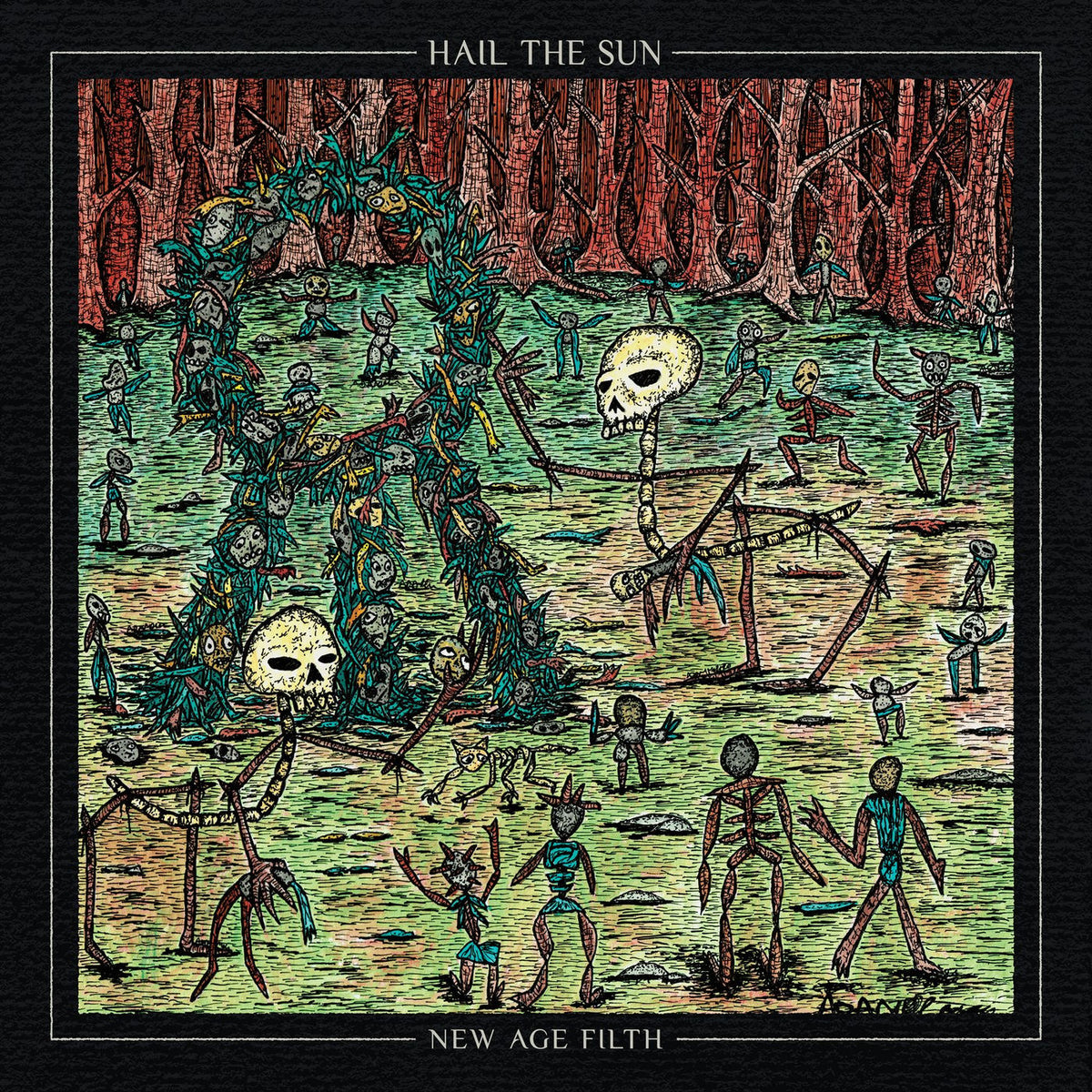 Hail The Sun – New Age Filth vinyl record cover