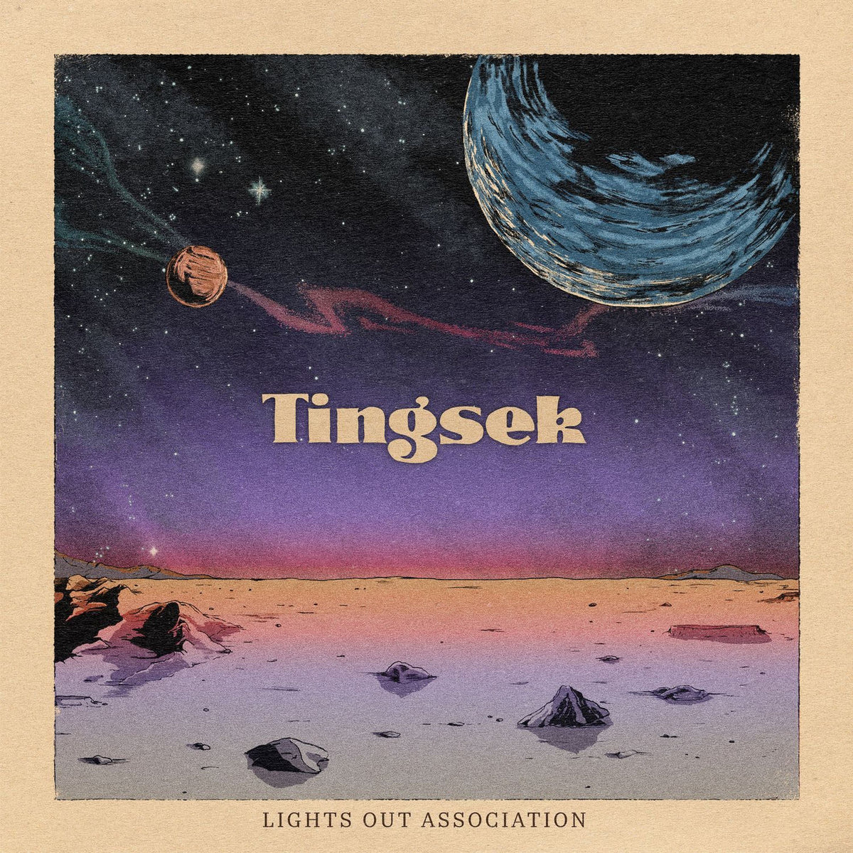 Tingsek – Lights Out Association vinyl record cover