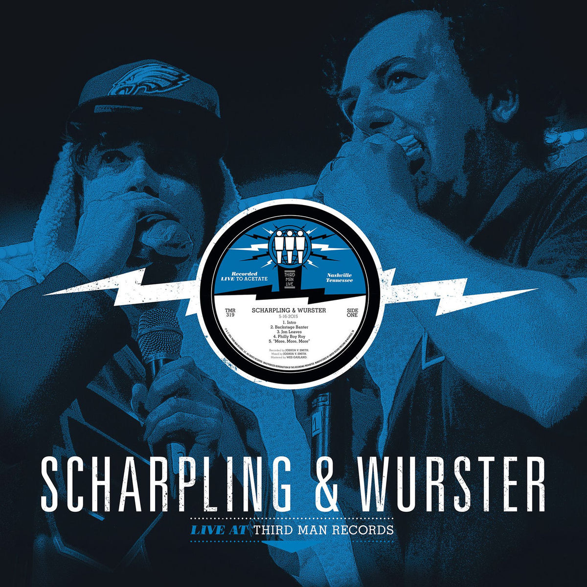 Scharpling & Wurster – Live At Third Man Records vinyl record cover