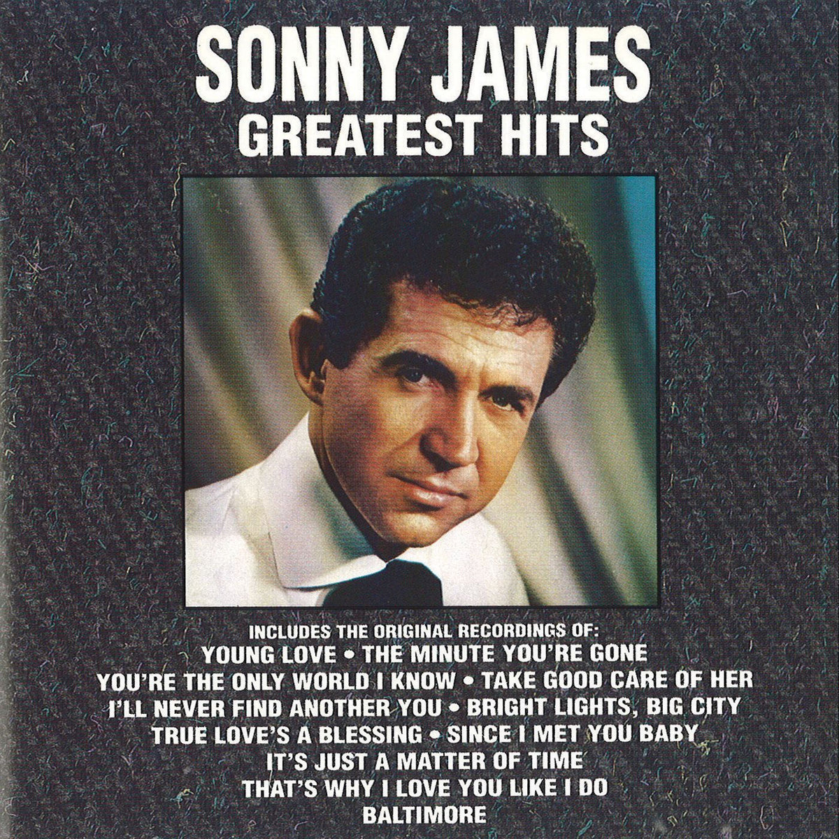 Sonny James – Greatest Hits vinyl record cover