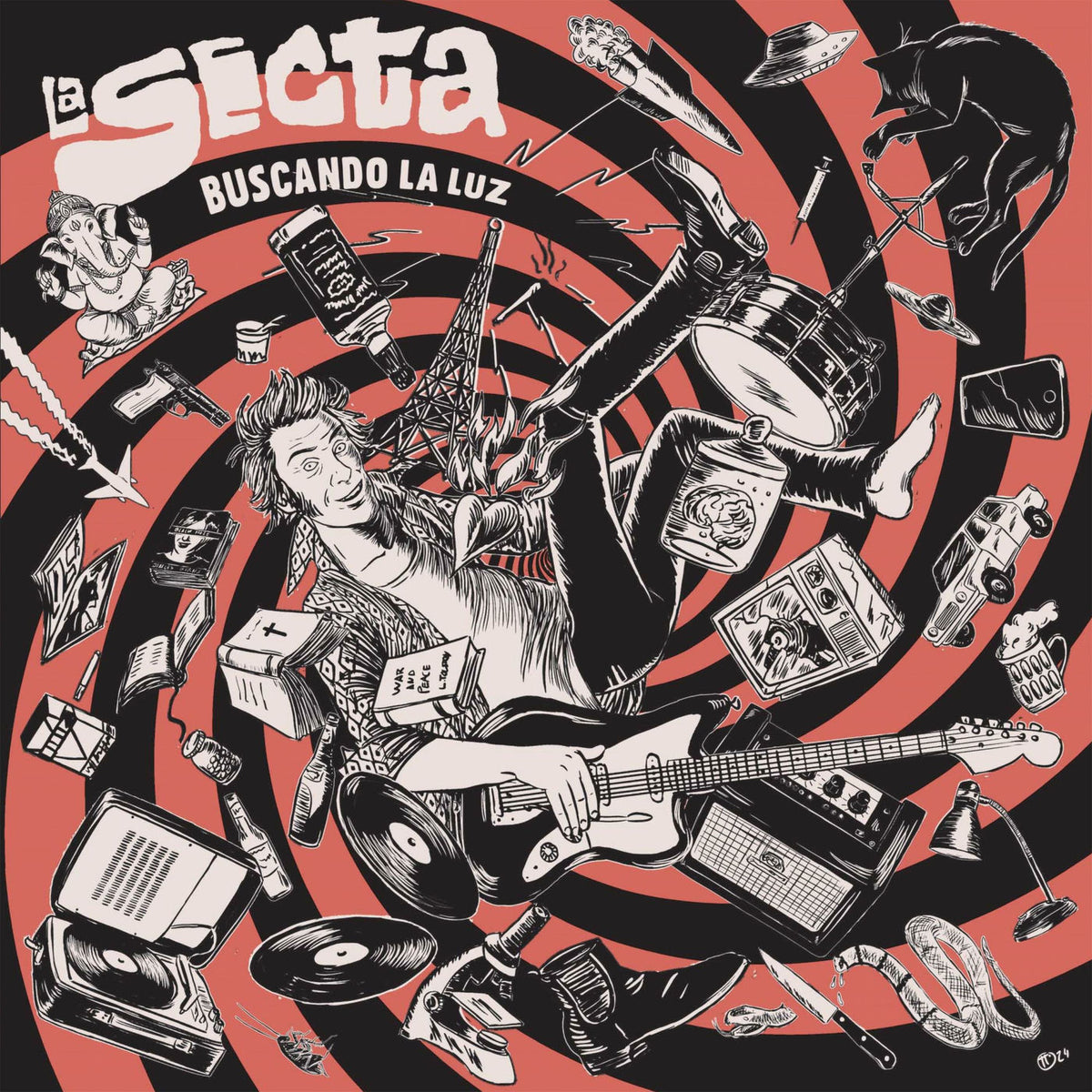 La Secta – Buscando La Luz vinyl record cover