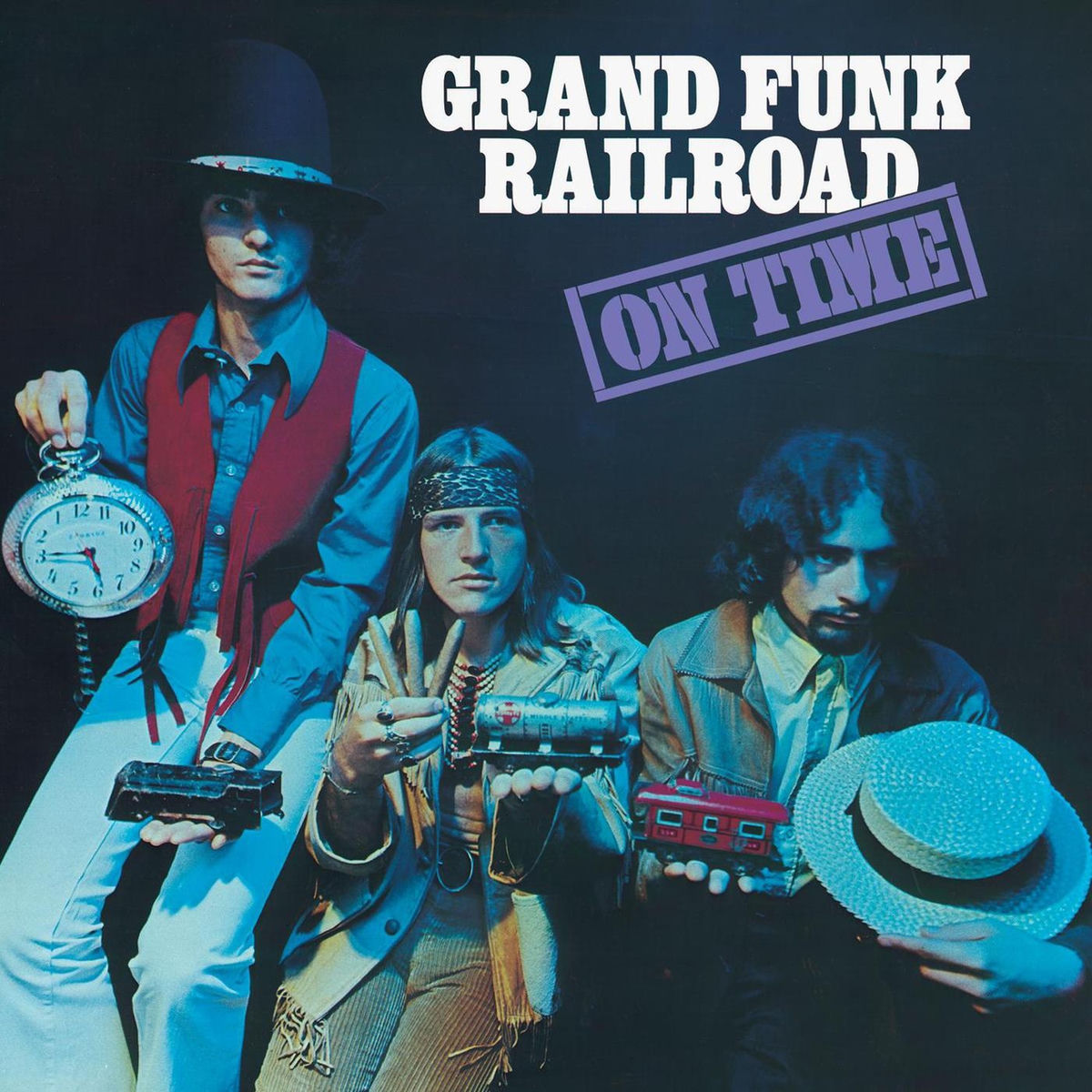 Grand Funk Railroad – On Time vinyl record cover