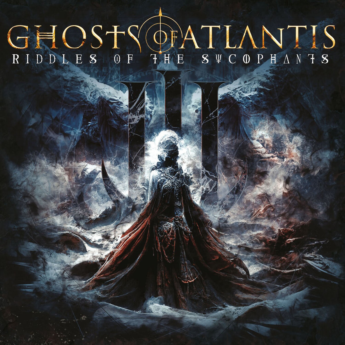 Ghosts Of Atlantis – Riddles Of The Sycophants vinyl record cover