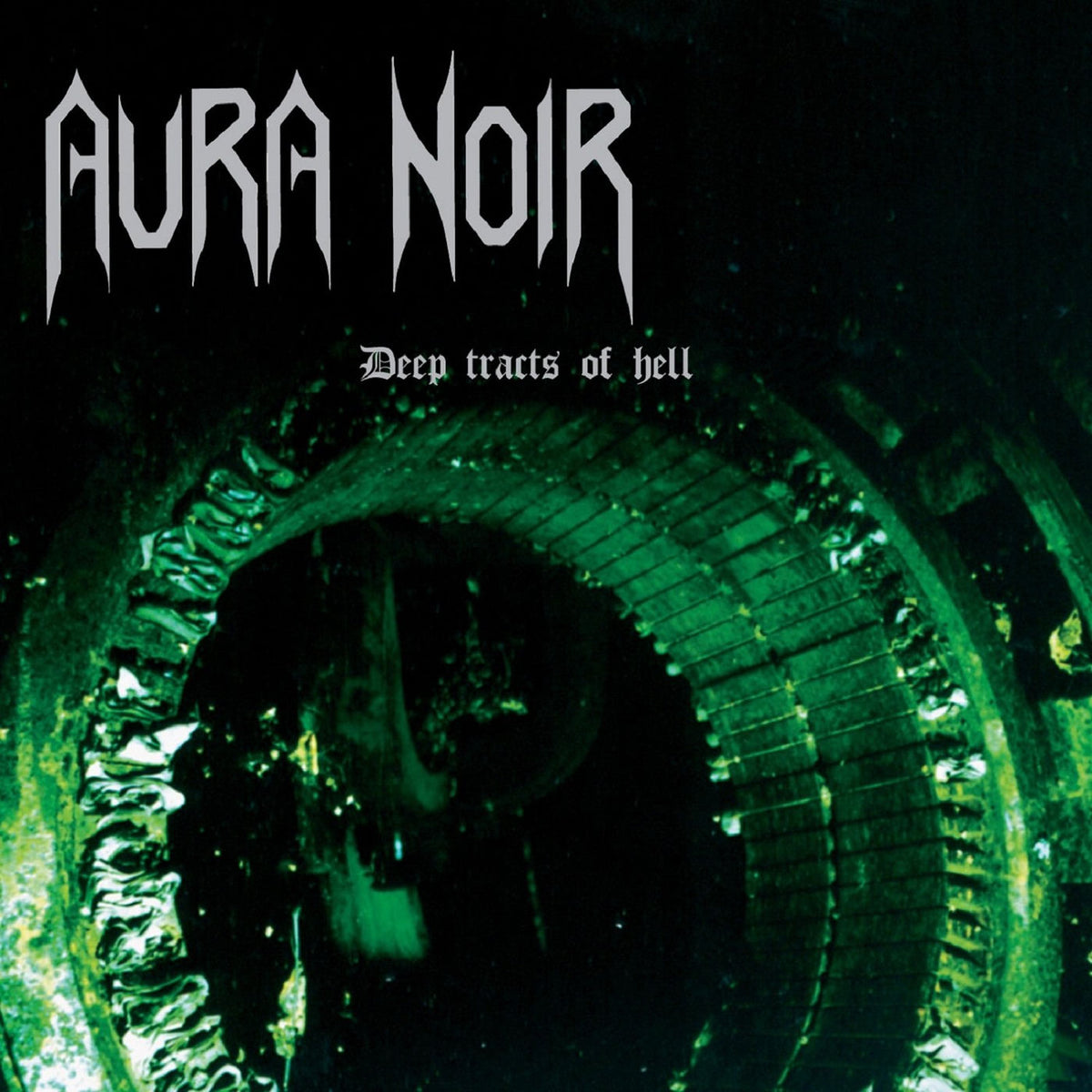 Aura Noir – Deep Tracts of Hell vinyl record cover
