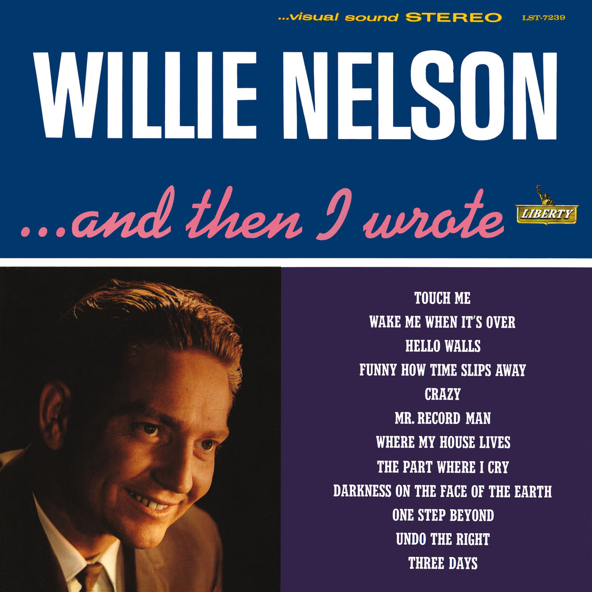 Willie Nelson – ...And Then I Wrote vinyl record cover
